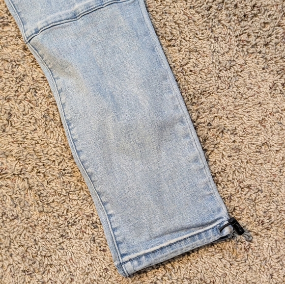 PacSun Y2K Blue Pull on Cargo Joggers Drawstring - Picture 3 of 10